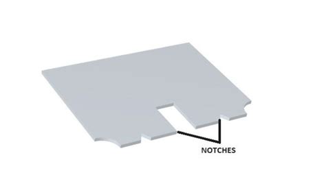 notches for sheet metal parts|notching operation in sheet metal.